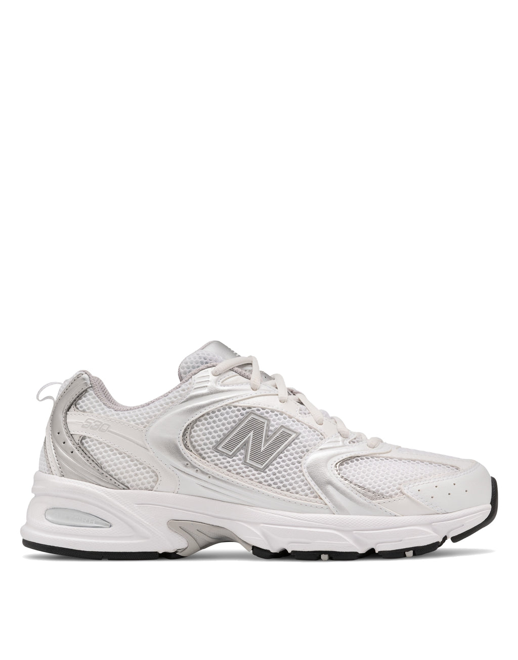 NEW BALANCE Sneakers 530 Bianco e Argento