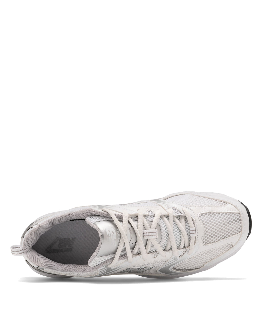NEW BALANCE Sneakers 530 Bianco e Argento