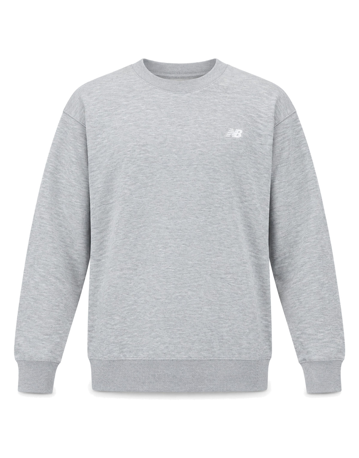 NEW BALANCE Felpa Girocollo Sport Essentials Grigio Mélange