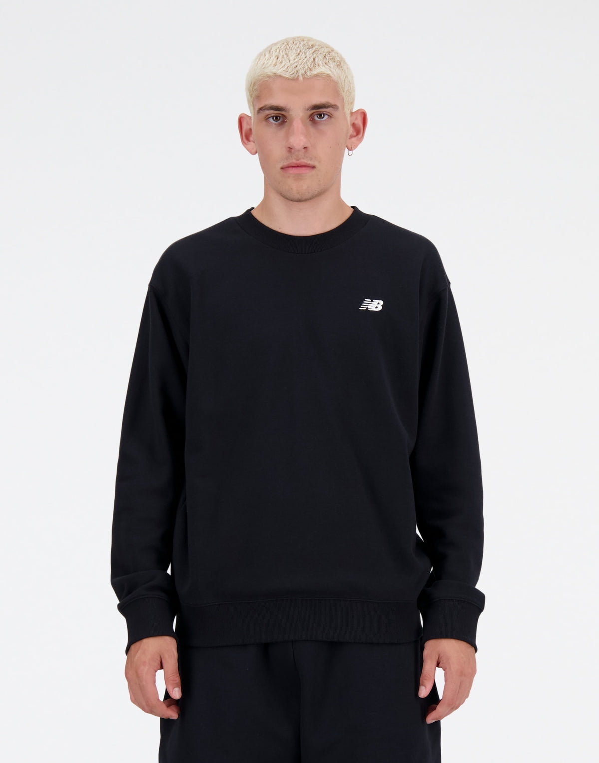NEW BALANCE Felpa Girocollo Sport Essentials Nero