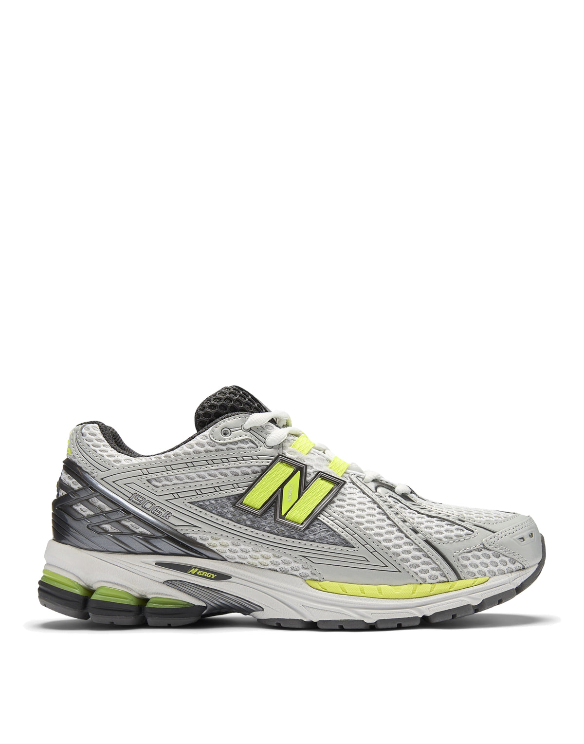 NEW BALANCE Sneakers 1906 Grigio e Verde Lime