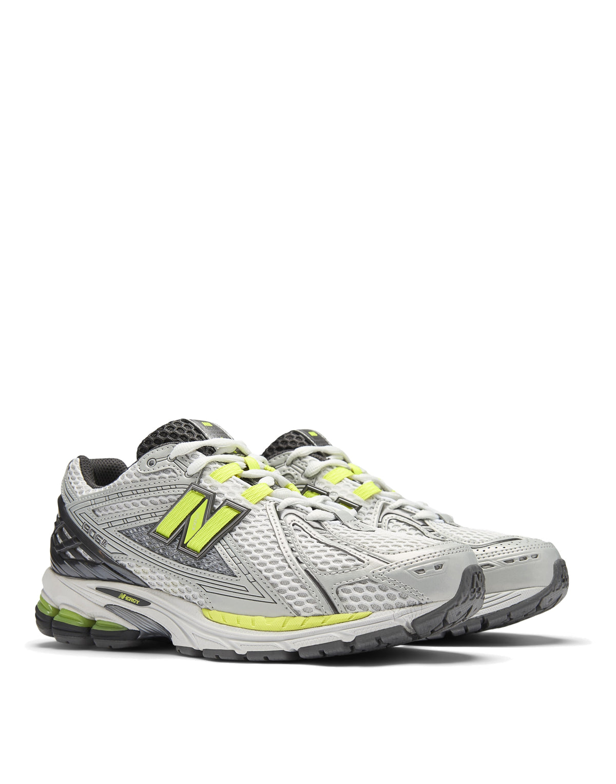 NEW BALANCE Sneakers 1906 Grigio e Verde Lime