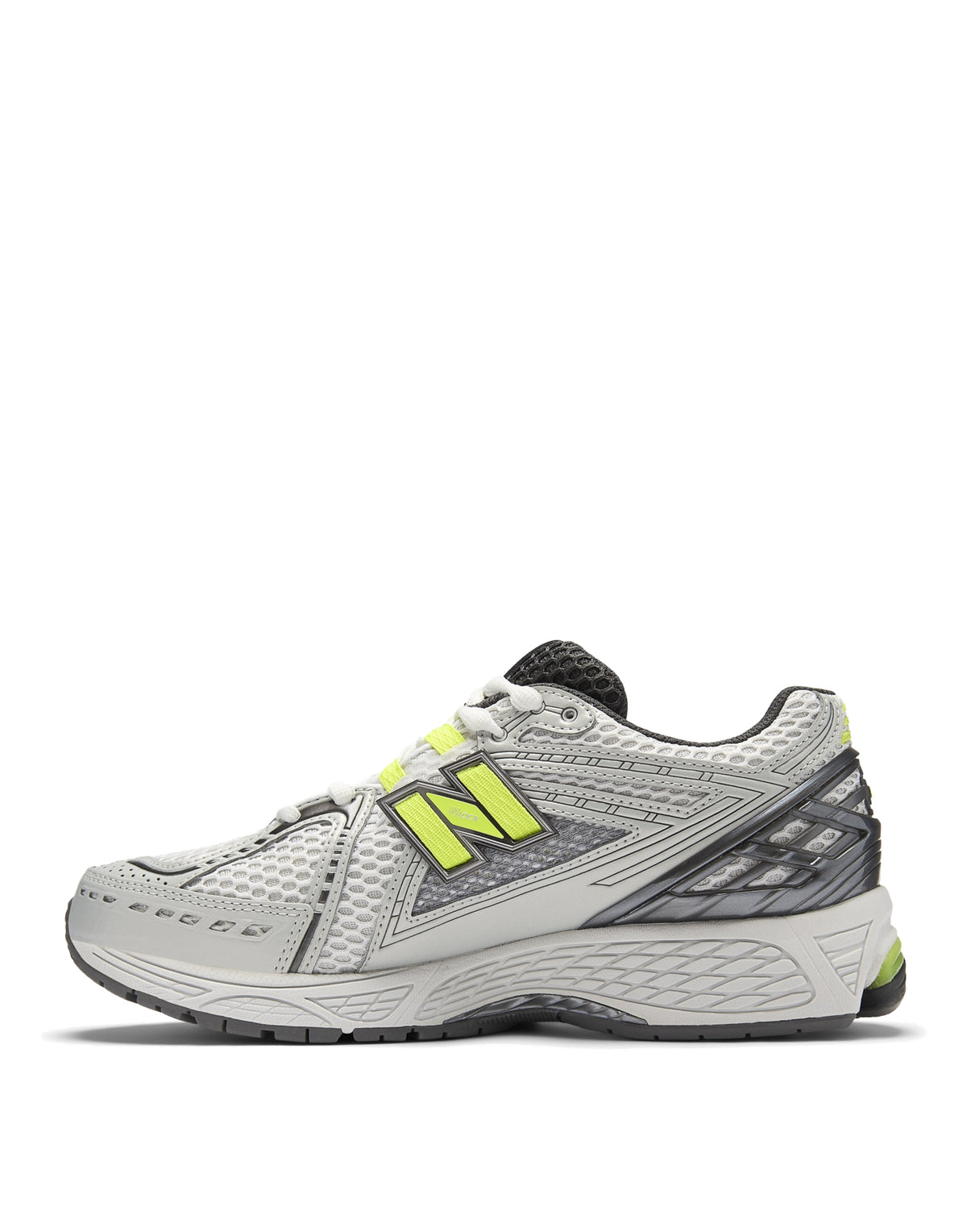 NEW BALANCE Sneakers 1906 Grigio e Verde Lime