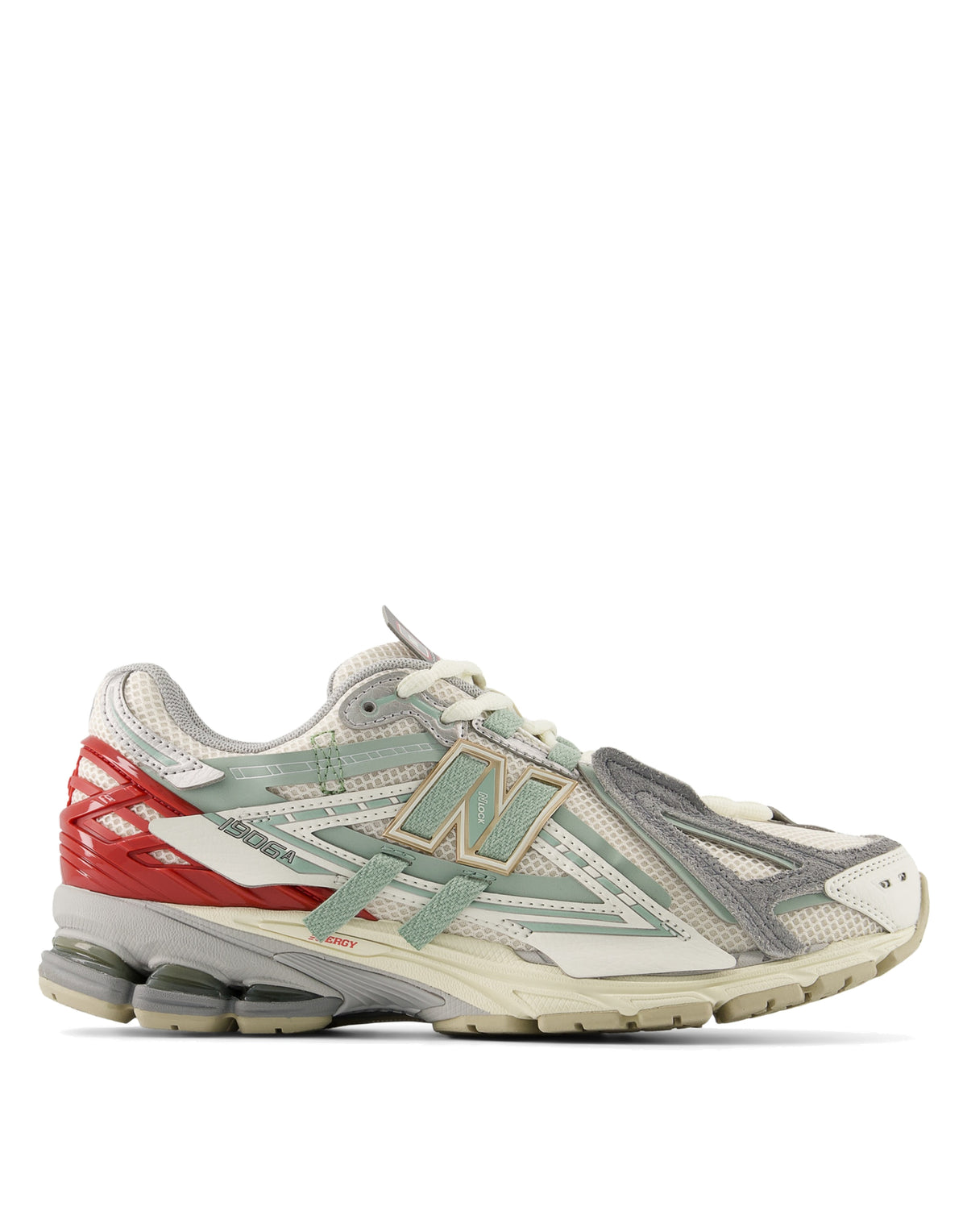 NEW BALANCE Sneakers 1906 Verde e Rosso