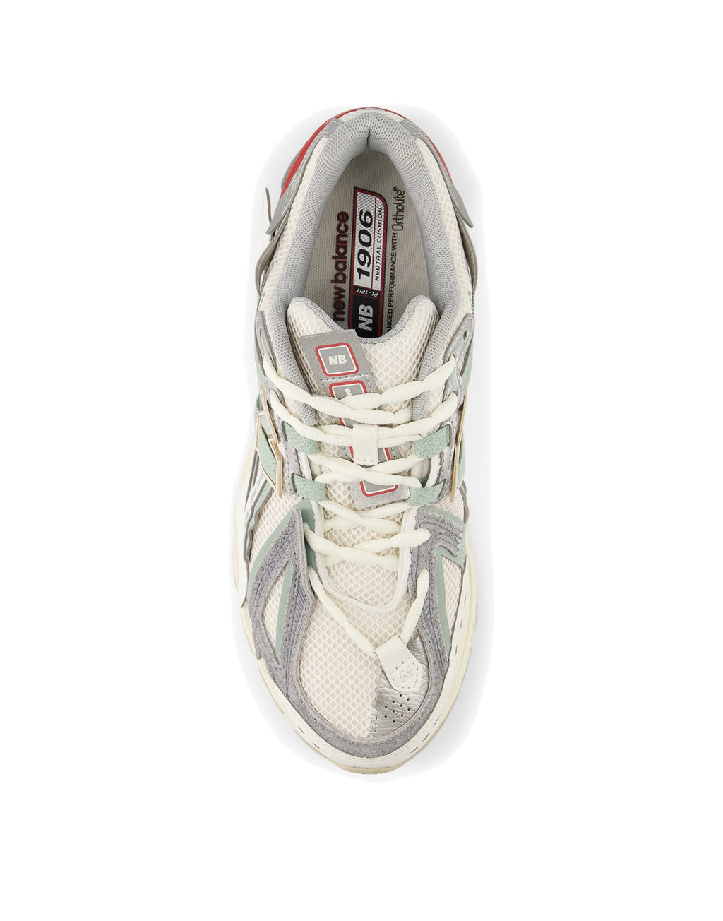 NEW BALANCE Sneakers 1906 Verde e Rosso