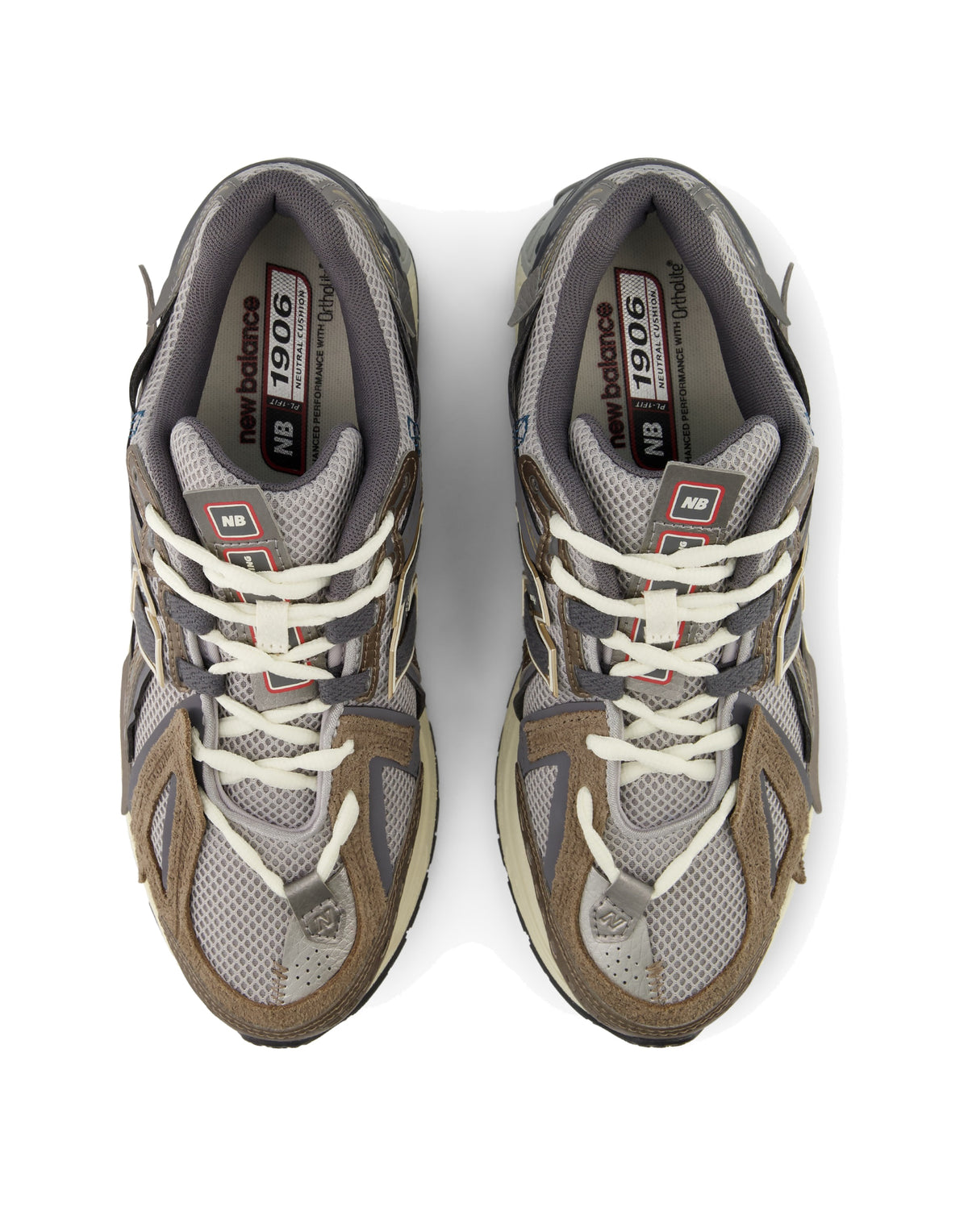 NEW BALANCE Sneakers 1906 Marrone e Grigio