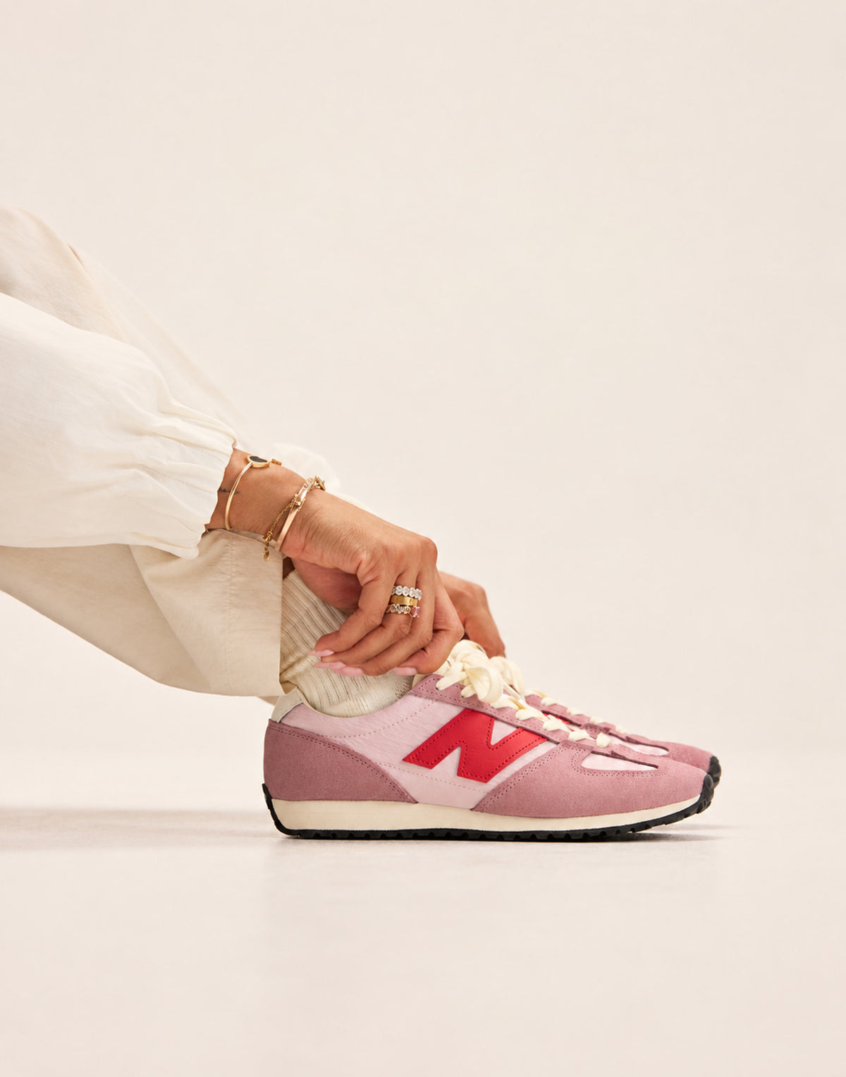 NEW BALANCE Sneakers 471 Lilla e Rosa