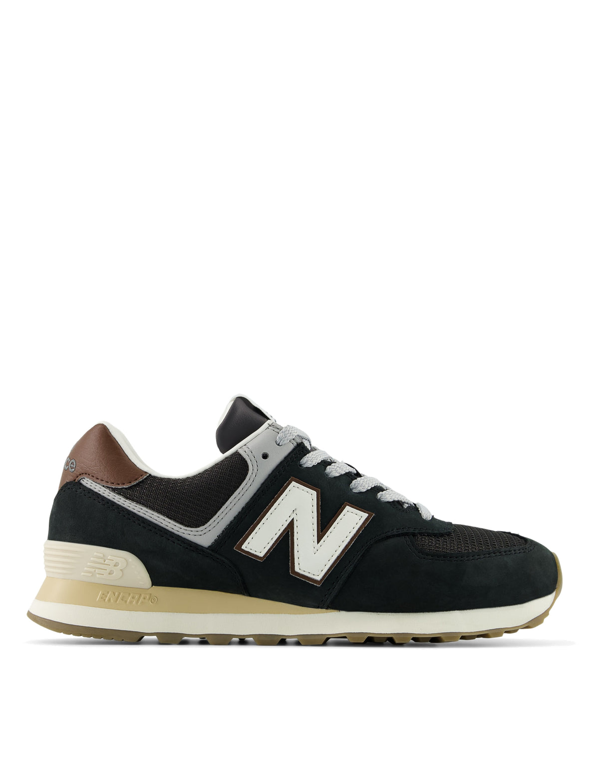 NEW BALANCE Sneakers 574 Verde Scuro e Nero