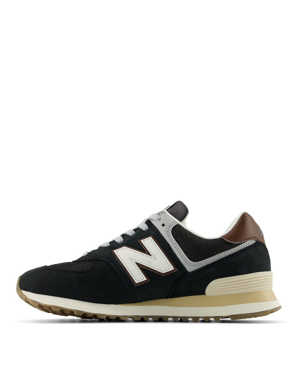 NEW BALANCE Sneakers 574 Verde Scuro e Nero