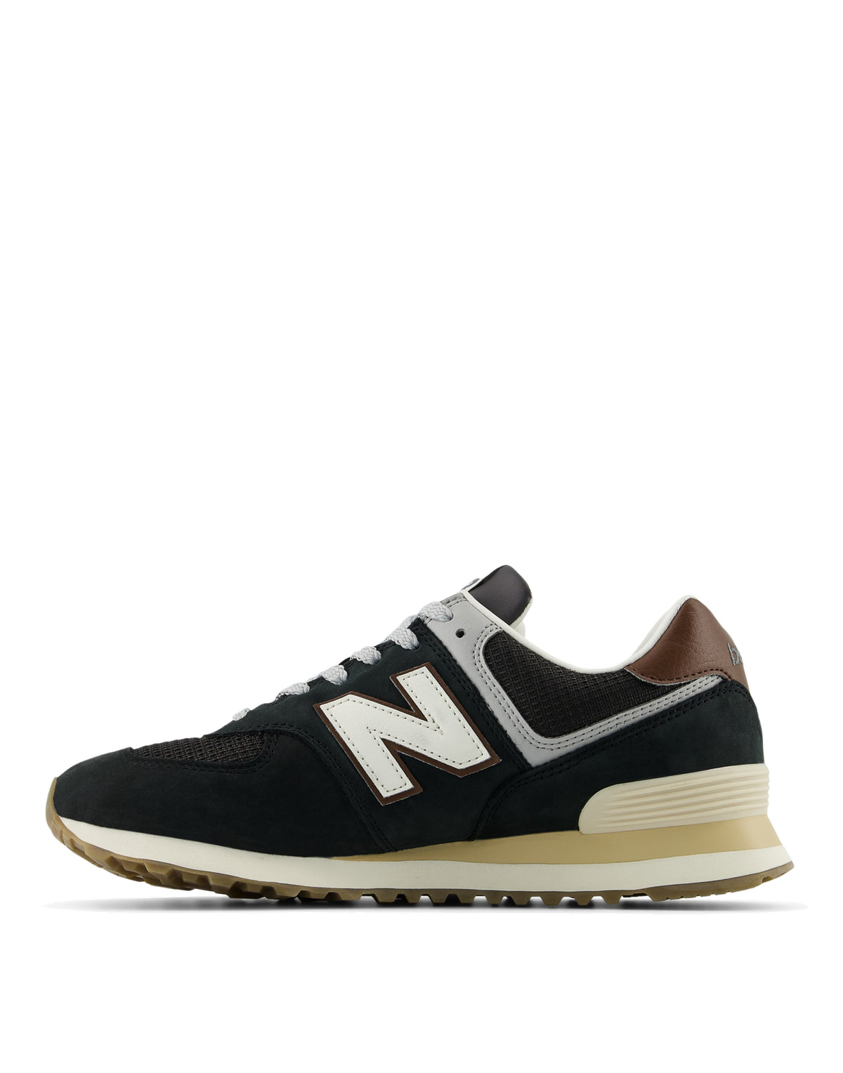 NEW BALANCE Sneakers 574 Verde Scuro e Nero