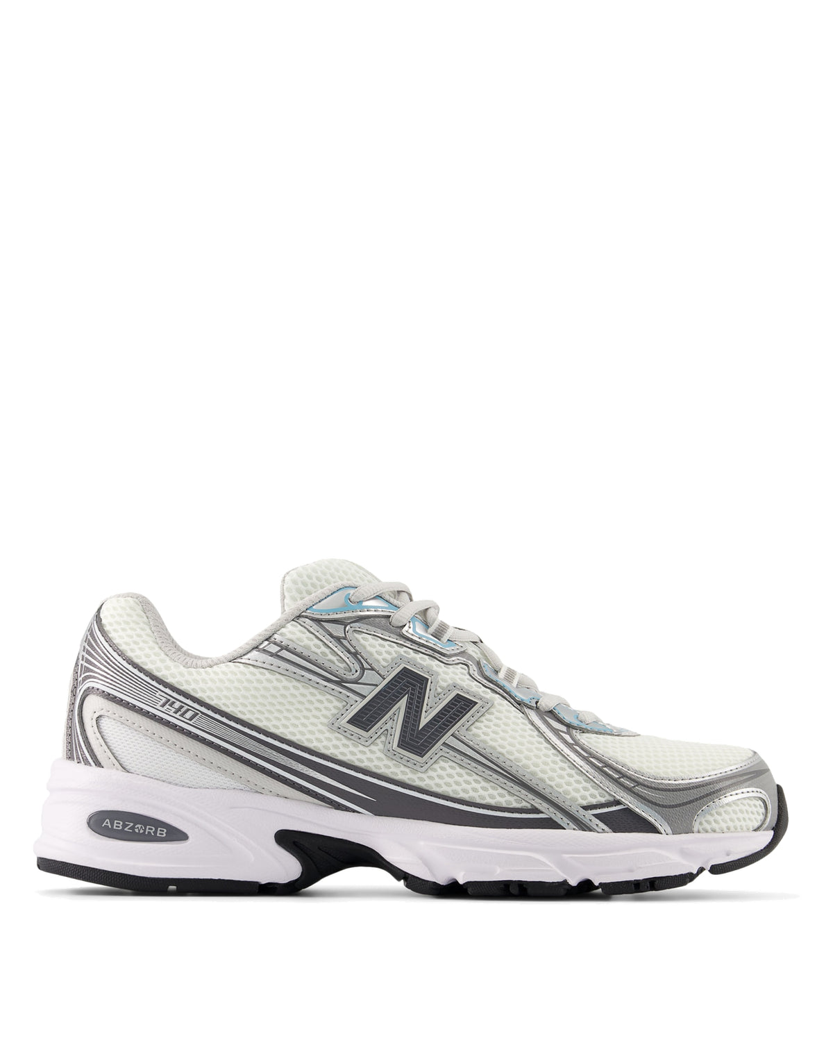 NEW BALANCE Sneakers 740 Bianco e Argento