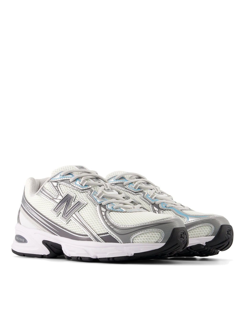 NEW BALANCE Sneakers 740 Bianco e Argento
