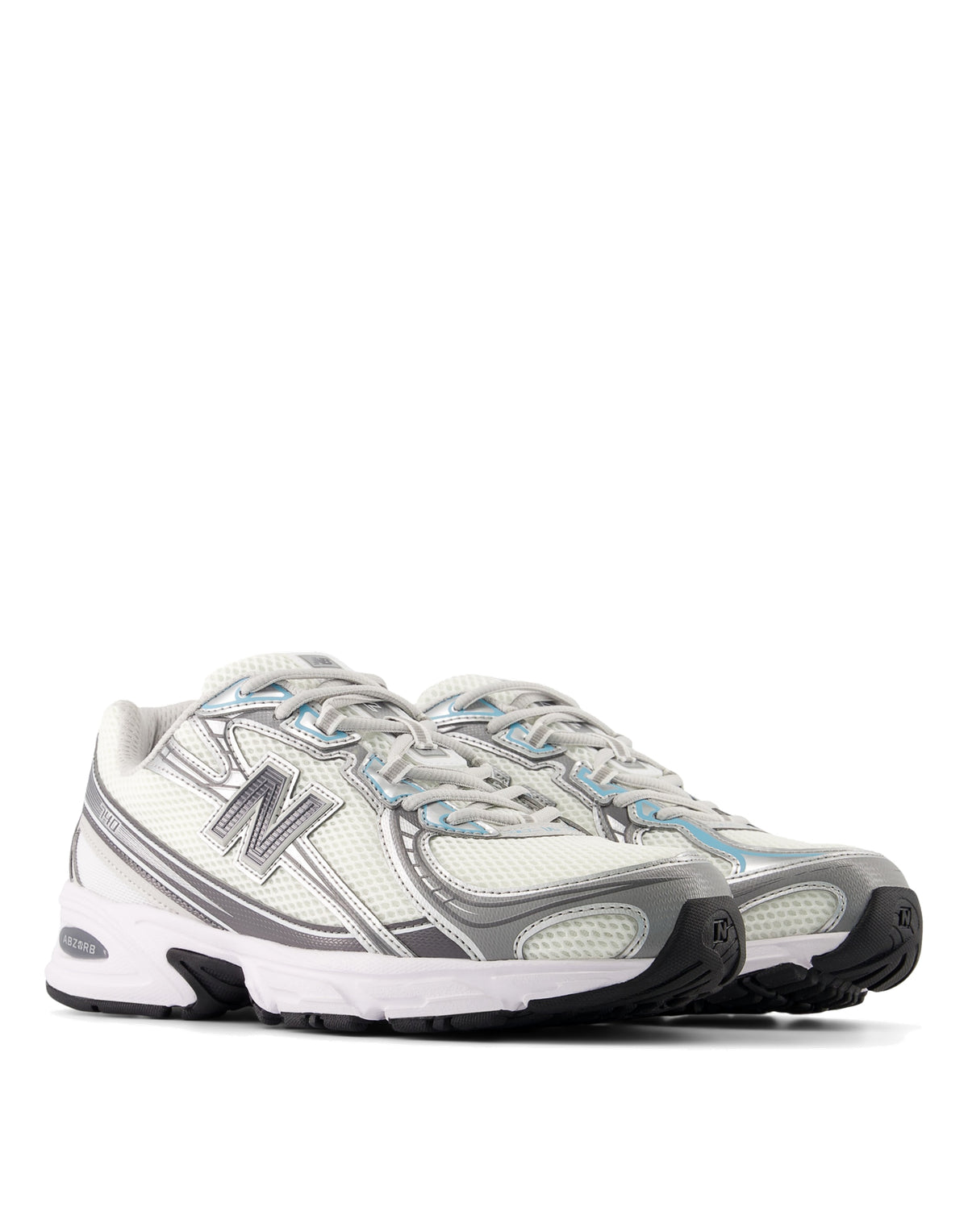 NEW BALANCE Sneakers 740 Bianco e Argento