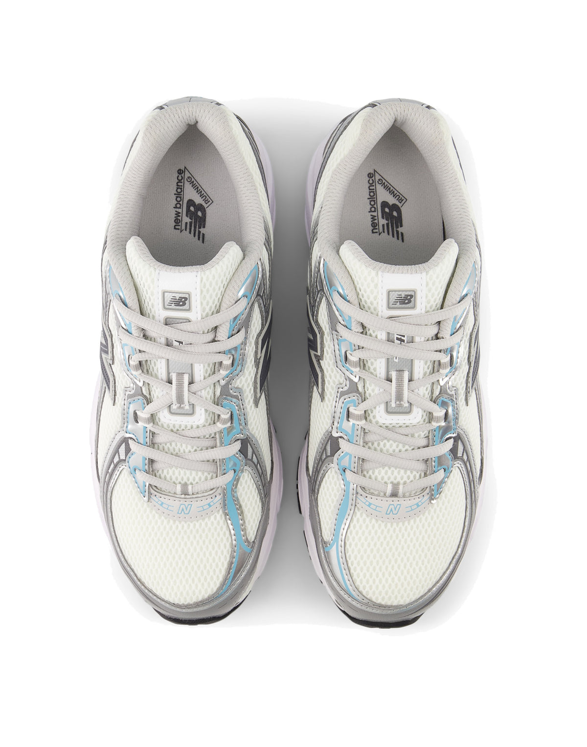 NEW BALANCE Sneakers 740 Bianco e Argento