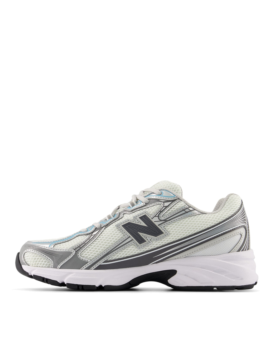 NEW BALANCE Sneakers 740 Bianco e Argento