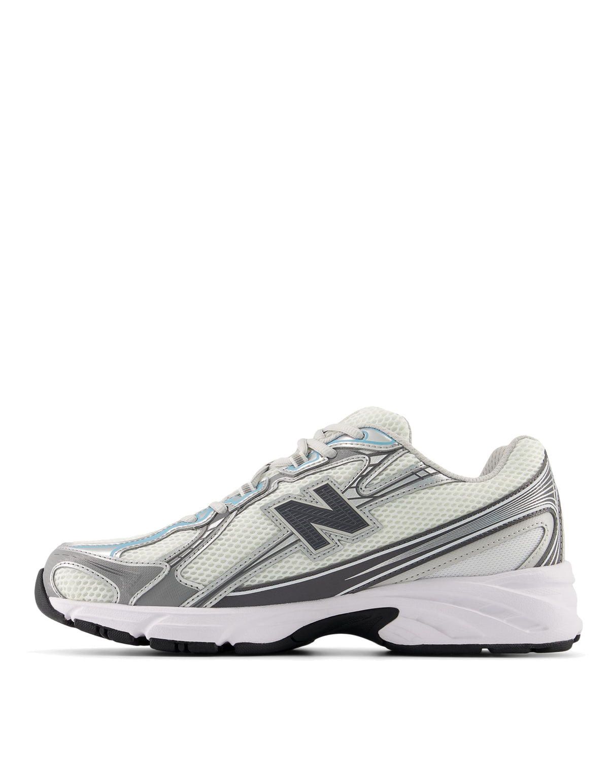 NEW BALANCE Sneakers 740 Bianco e Argento