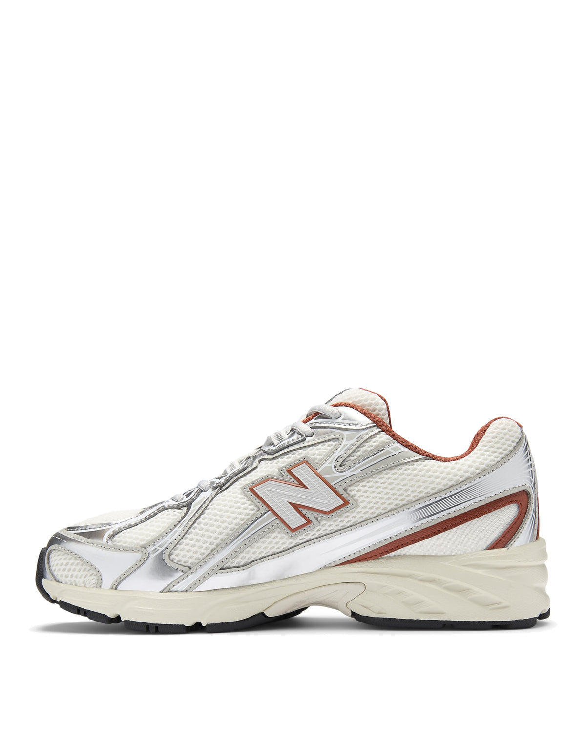 NEW BALANCE Sneakers 740 Bianco e Rosso