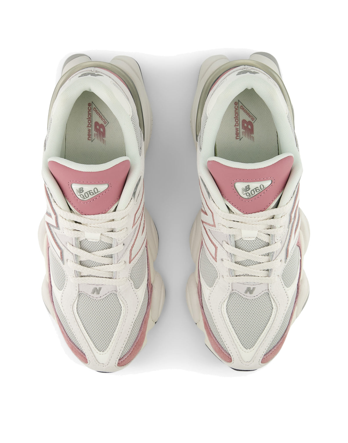 NEW BALANCE Sneakers 9060 Bianco e Rosa