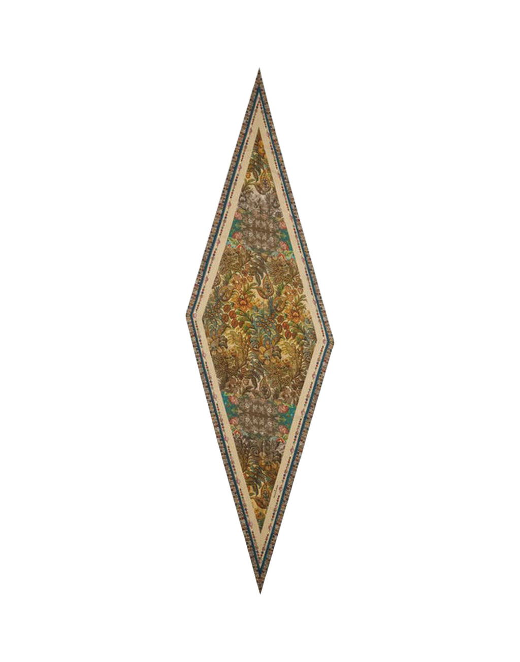 PIERRE-LOUIS MASCIA Sciarpa in Seta con Stampa Giardino Botanico