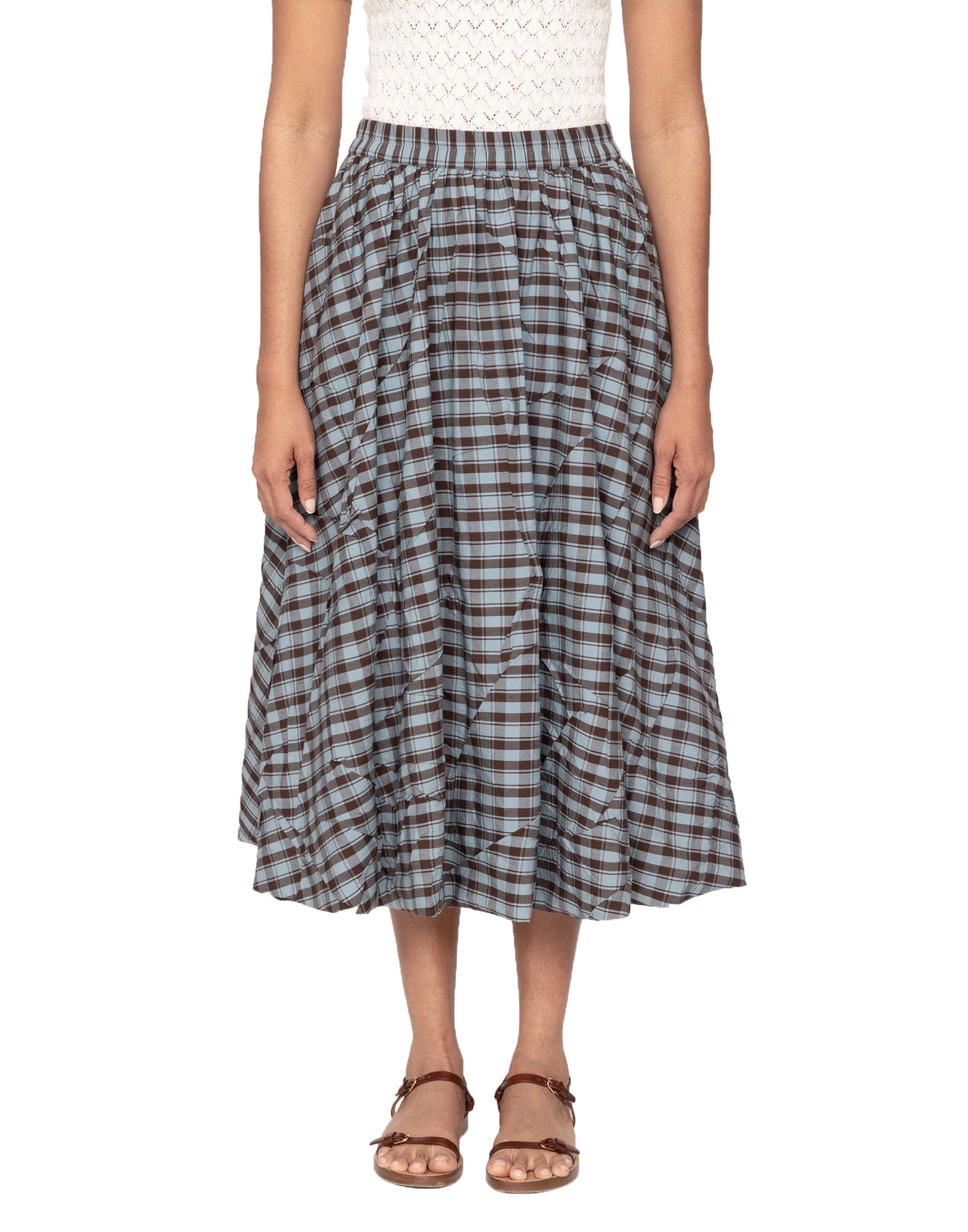 SEA NY Gonna Ophelia Midi a Quadri