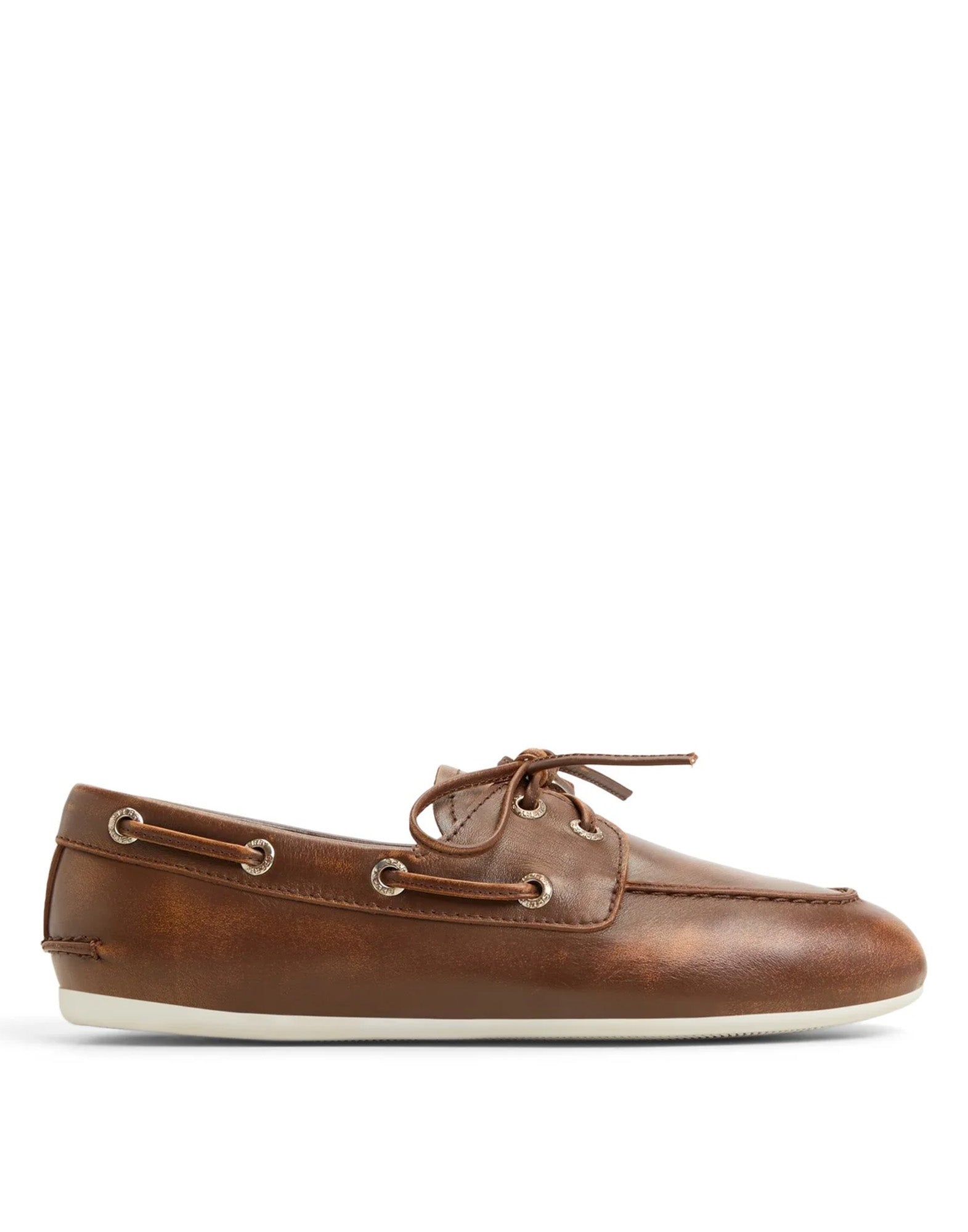 SPERRY TOP-SIDER Slim Boat Shoe in Pelle Tan