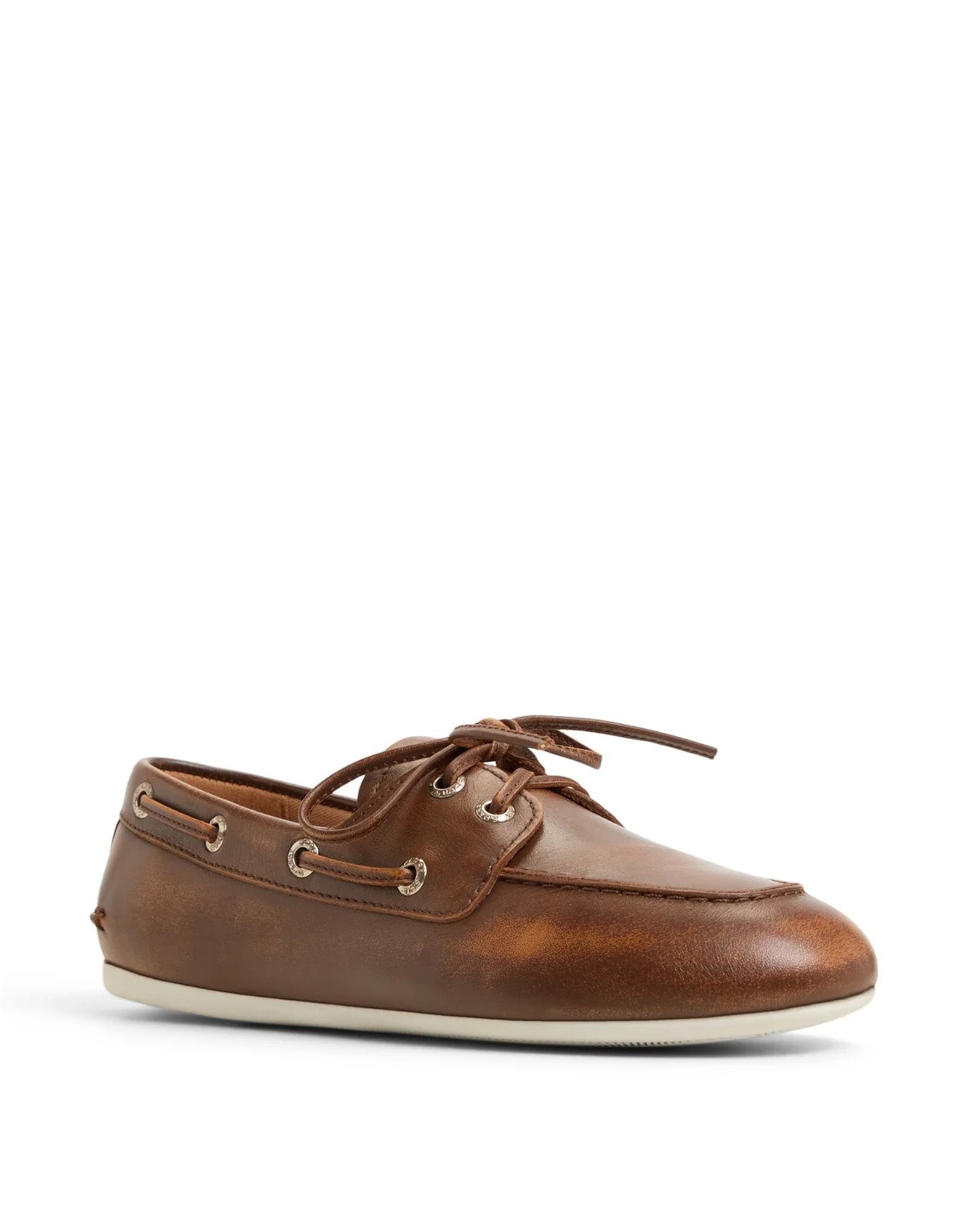 SPERRY TOP-SIDER Slim Boat Shoe in Pelle Tan