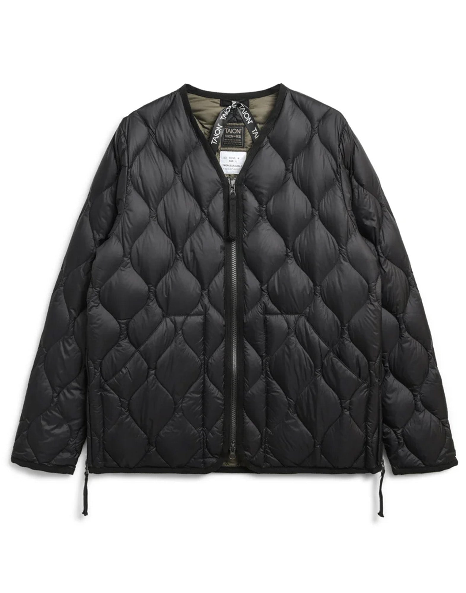 TAION Piumino 100 g a V Military Line Softshell Black