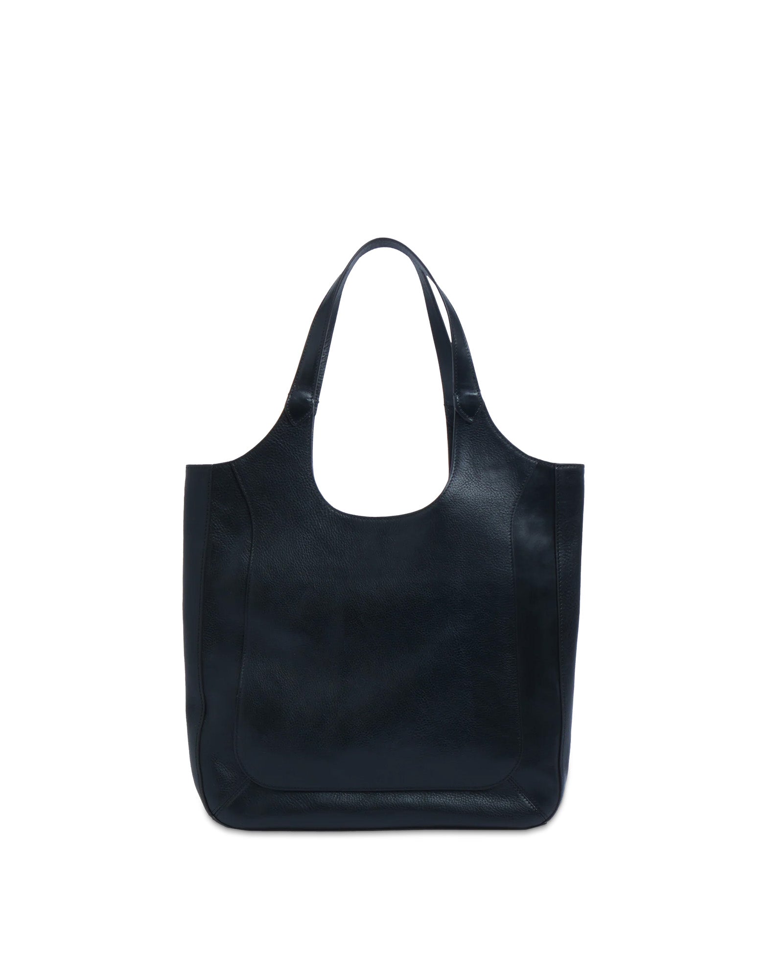 THE BRIDGE Luce Soft Borsa Hobo in Pelle Nera