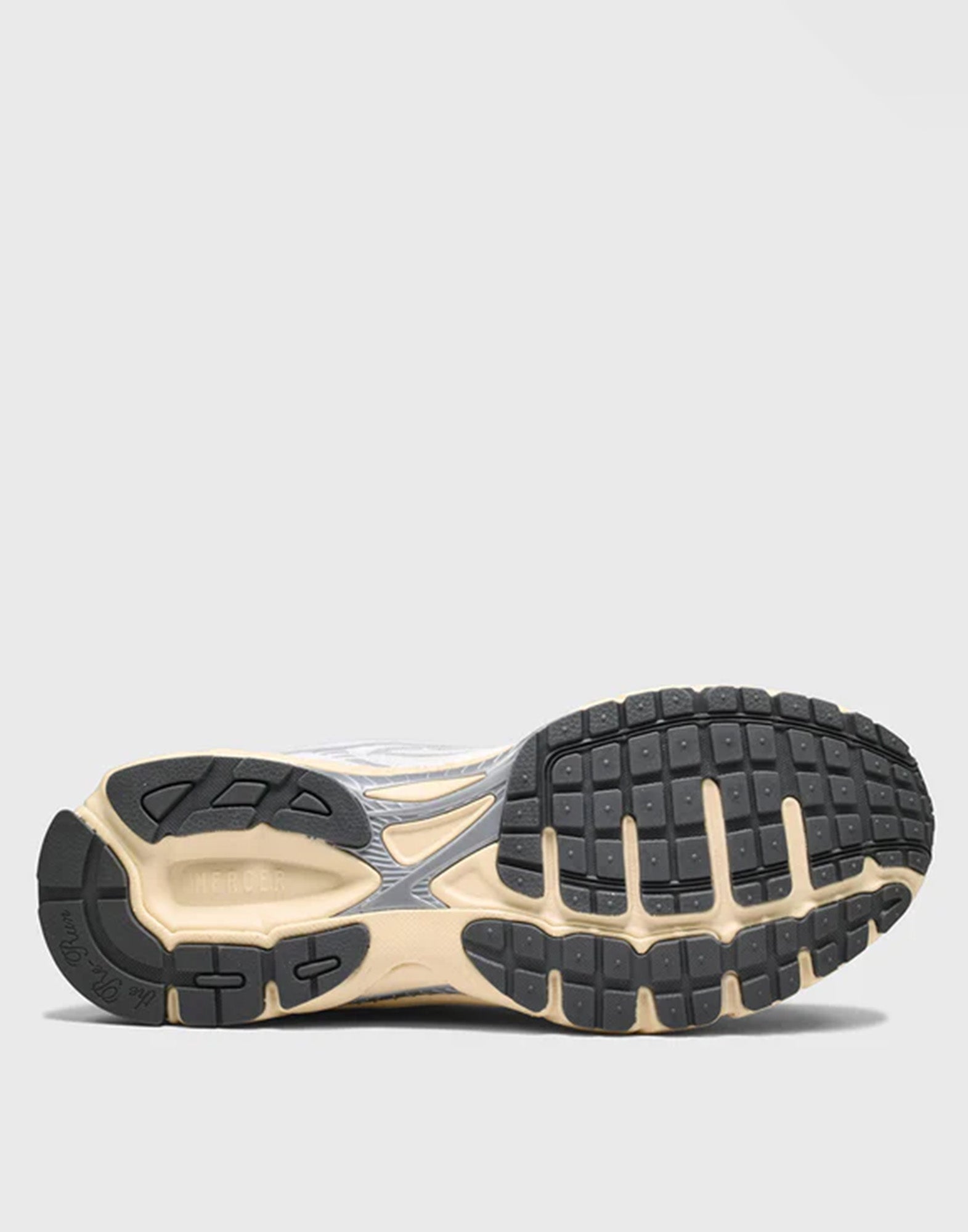 THE MERCER BRAND Re-Run Vintage Nappa Sneakers in Pelle e Mesh White/Red