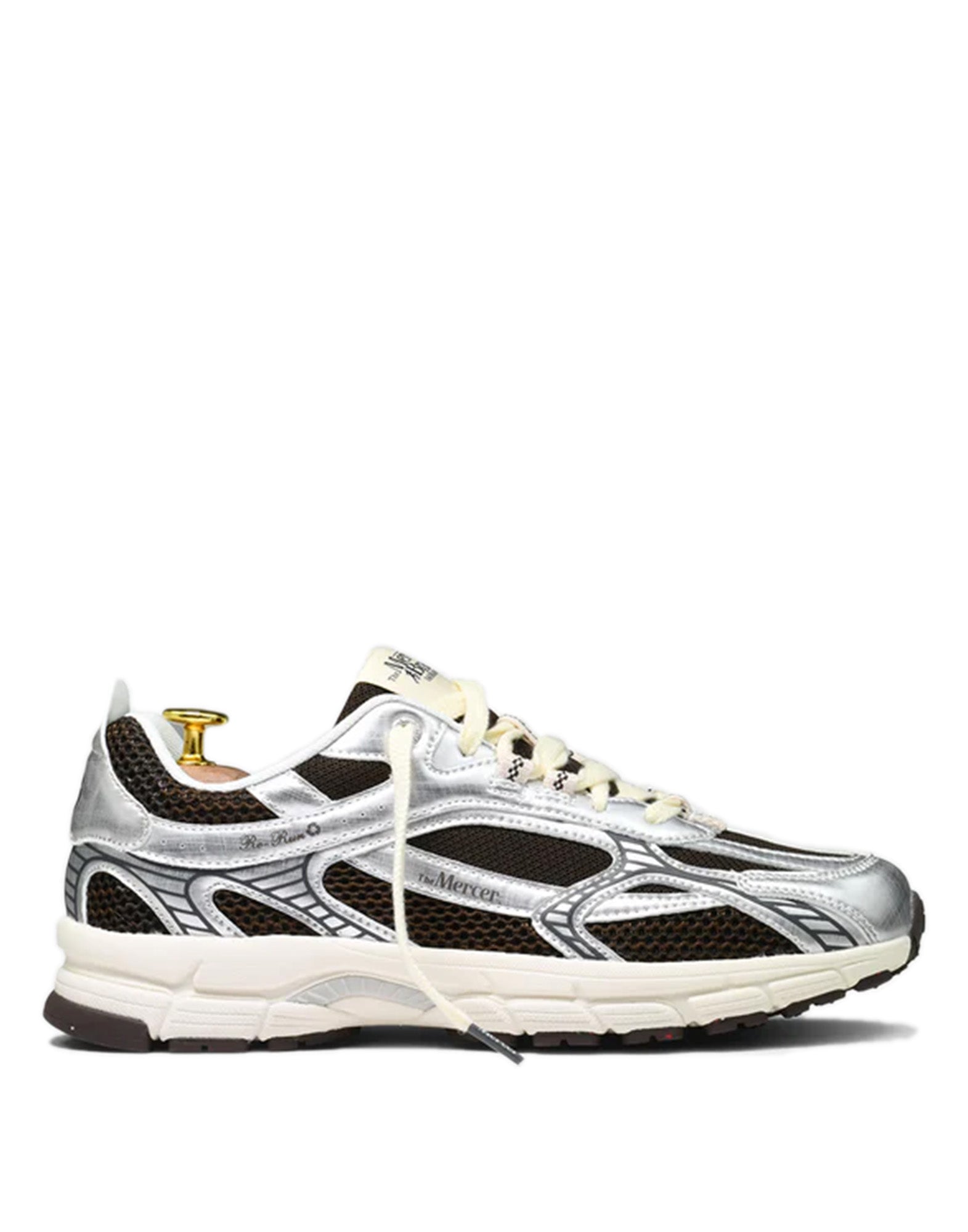THE MERCER BRAND Re-Run Twin Mesh Sneakers Grey/Brown