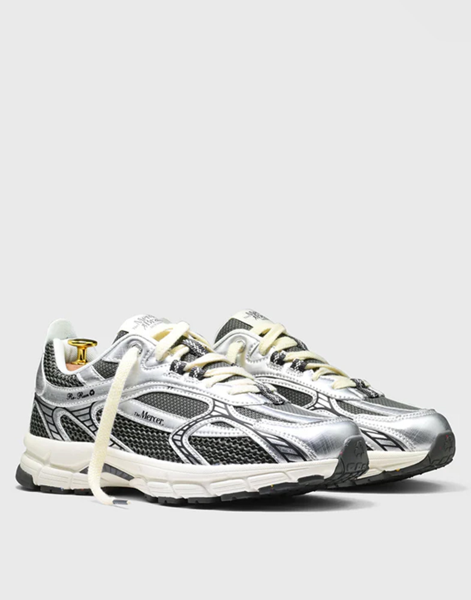 THE MERCER BRAND Re-Run Twin Mesh Sneakers Grey