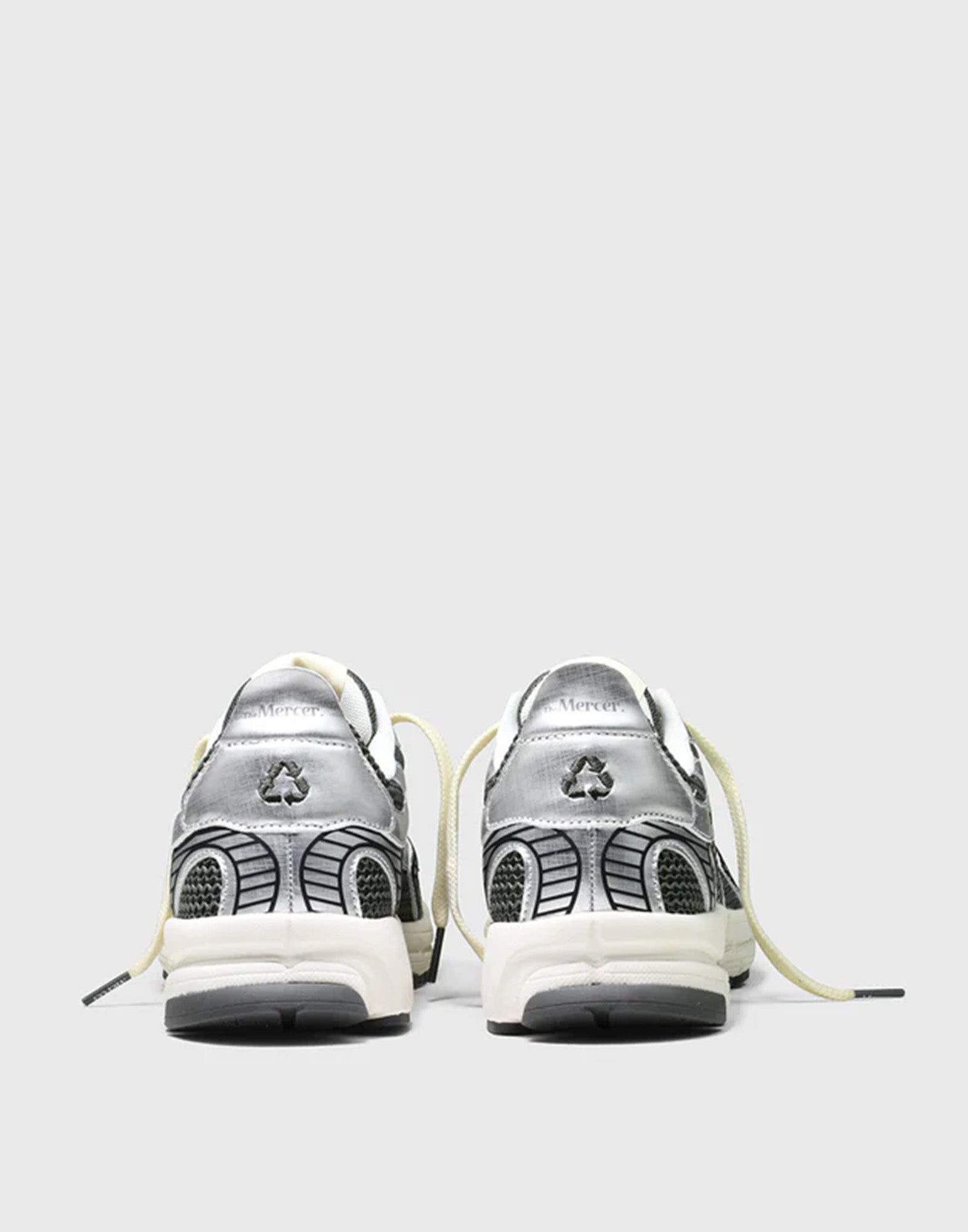 THE MERCER BRAND Re-Run Twin Mesh Sneakers Grey