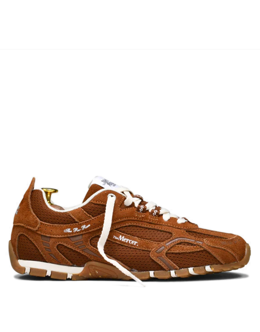 THE MERCER BRAND Re-Run Drive Sneakers in Suede e Mesh Brown