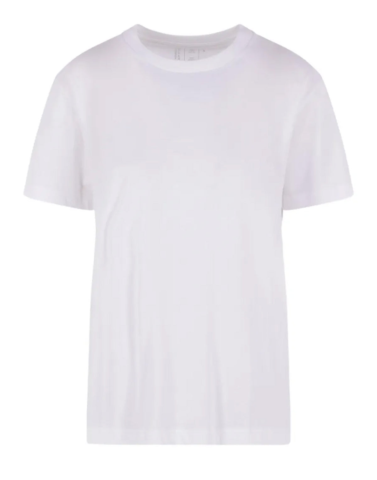 THIBAULT VAN DER STRAETE T-Shirt Girocollo in Pima Cotton White