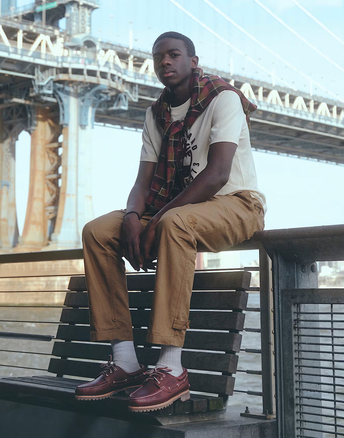 TIMBERLAND Authentic Uomo Brown – Scarpe da Barca in Pelle