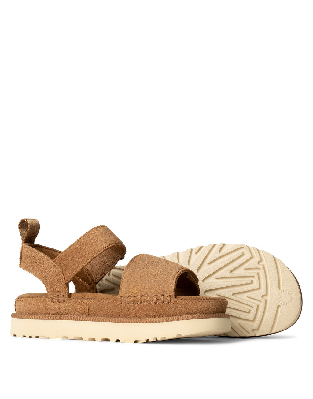 UGG Sandali Goldenstar in Camoscio Chestnut