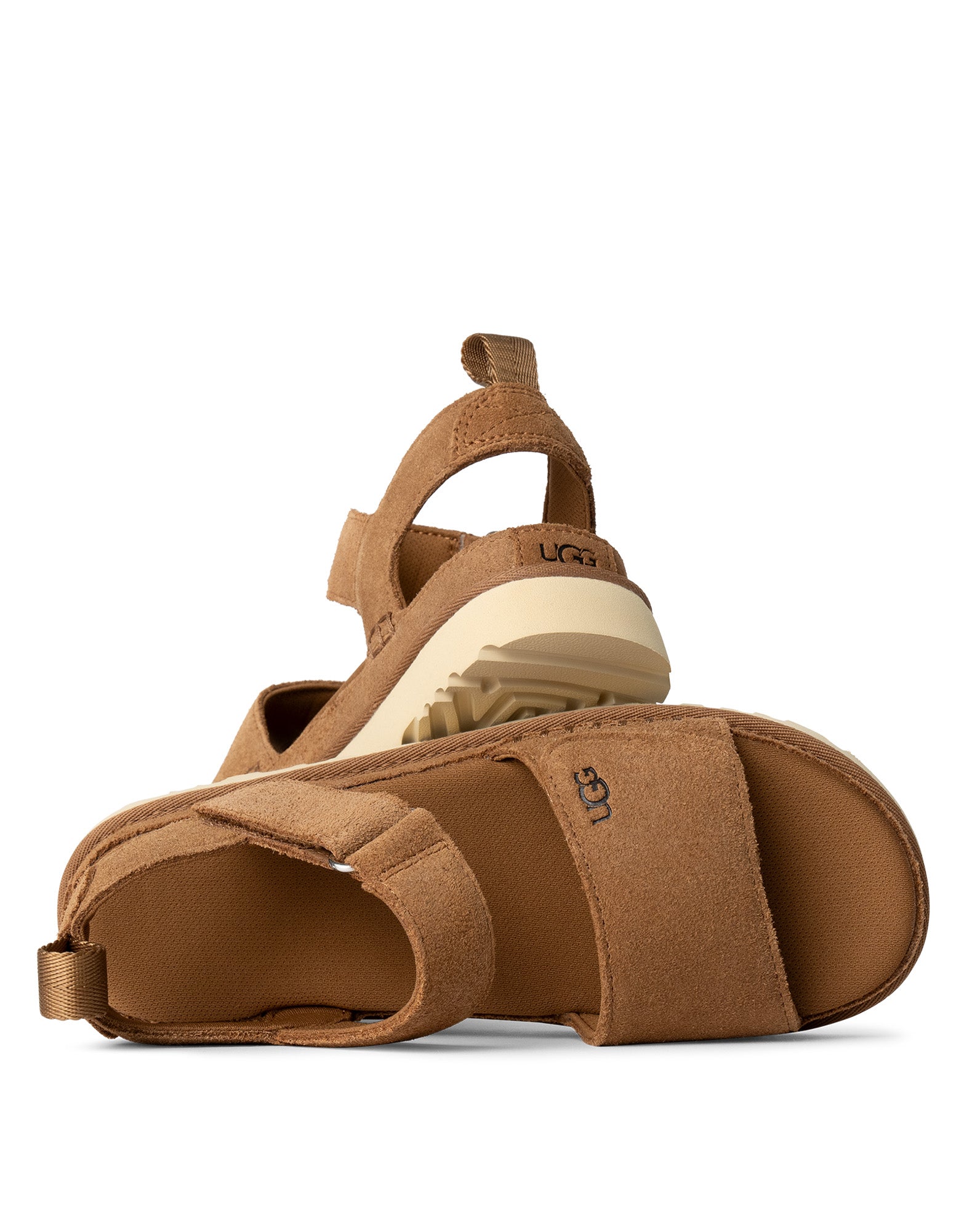 UGG Sandali Goldenstar in Camoscio Chestnut