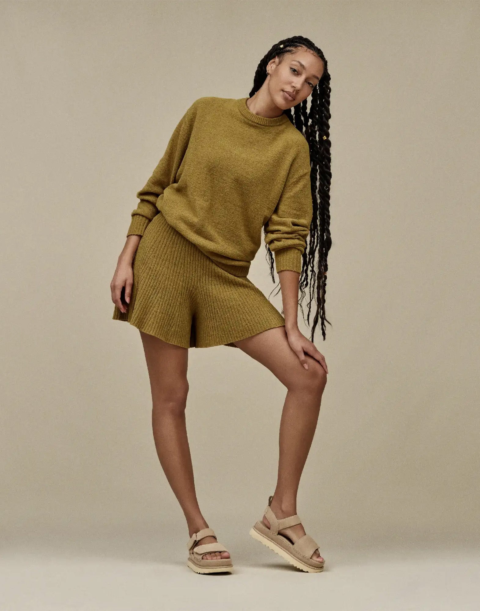 UGG Sandali Goldenstar in Camoscio Sand