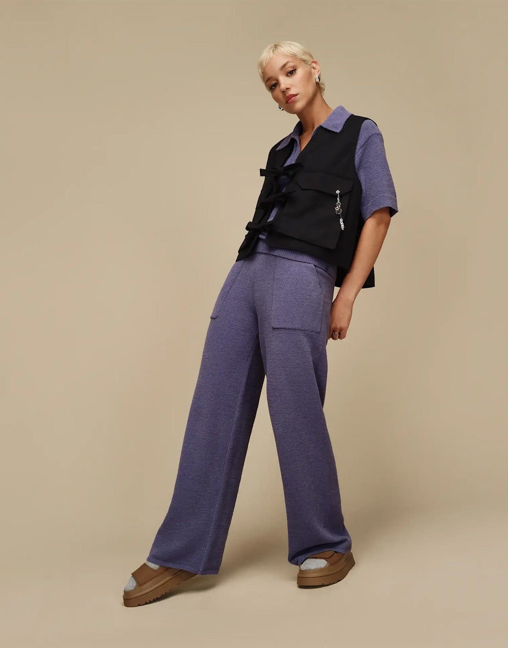 UGG Sandali GoldenGlow Platform Bison Brown