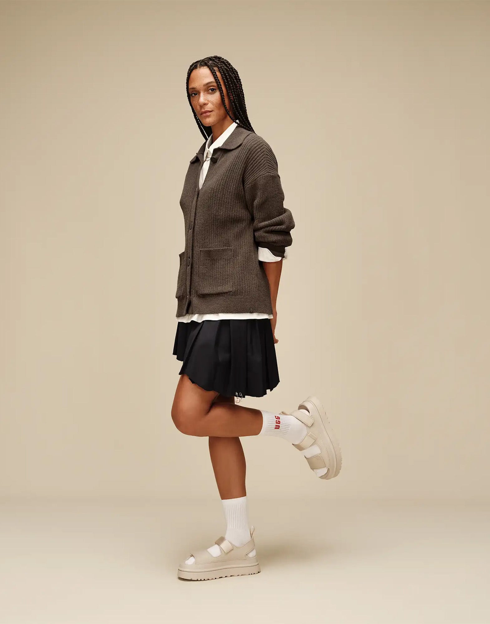 UGG Sandali GoldenGlow Platform Sea Salt