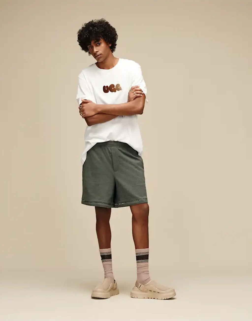 UGG Sabot PeakMod in Mesh Dark Sand