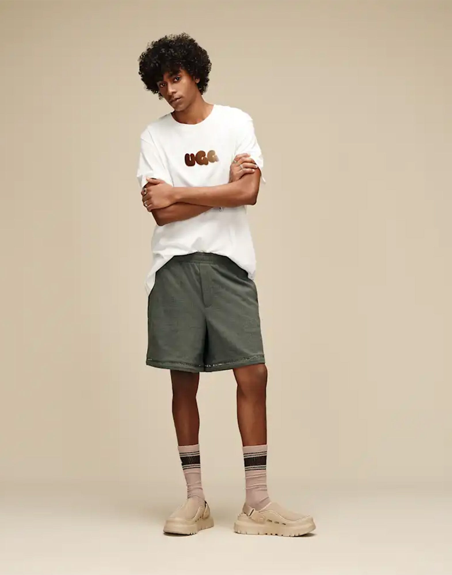 UGG Sabot PeakMod in Mesh Dark Sand