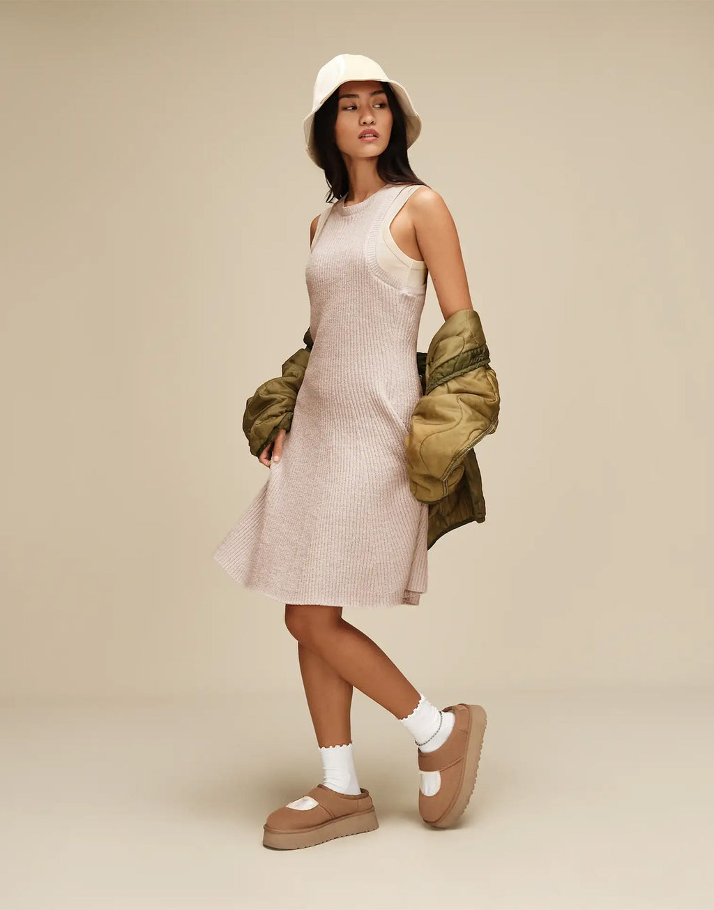 UGG Mary Jane Bea Platform Chestnut