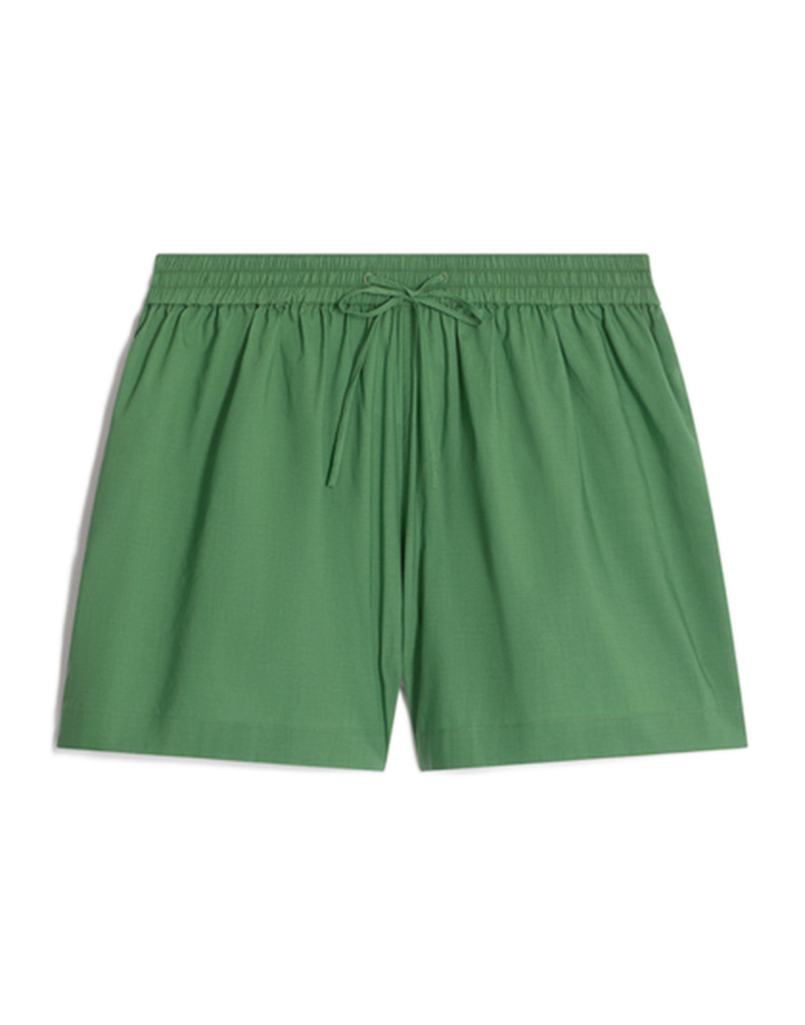 VANESSA BRUNO Galo Shorts in Cotone e Lyocell Olive