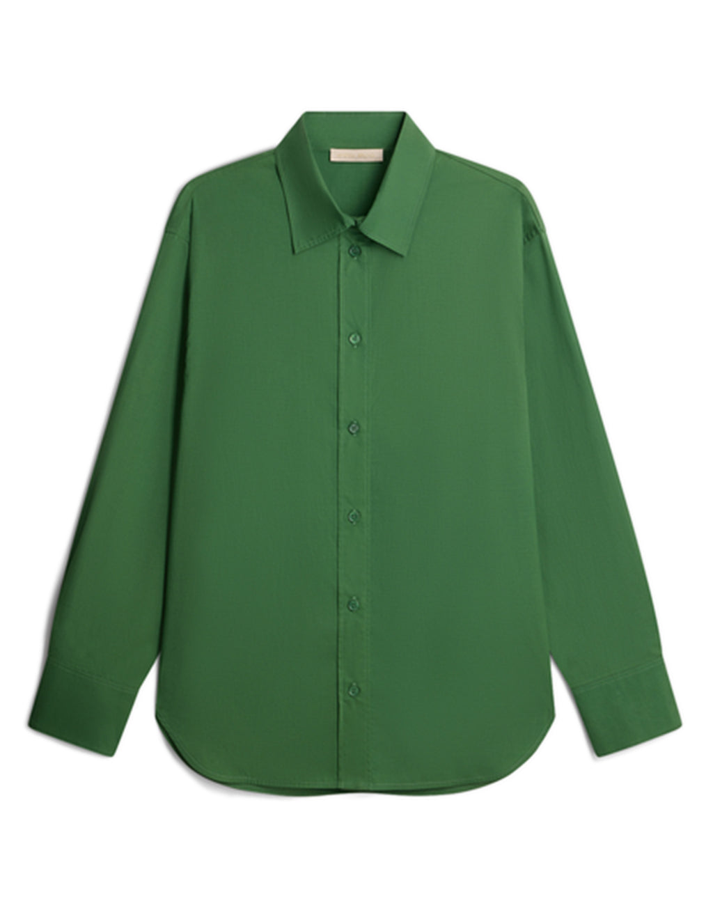 VANESSA BRUNO Georges Camicia a Righe in Cotone e Lyocell Olive