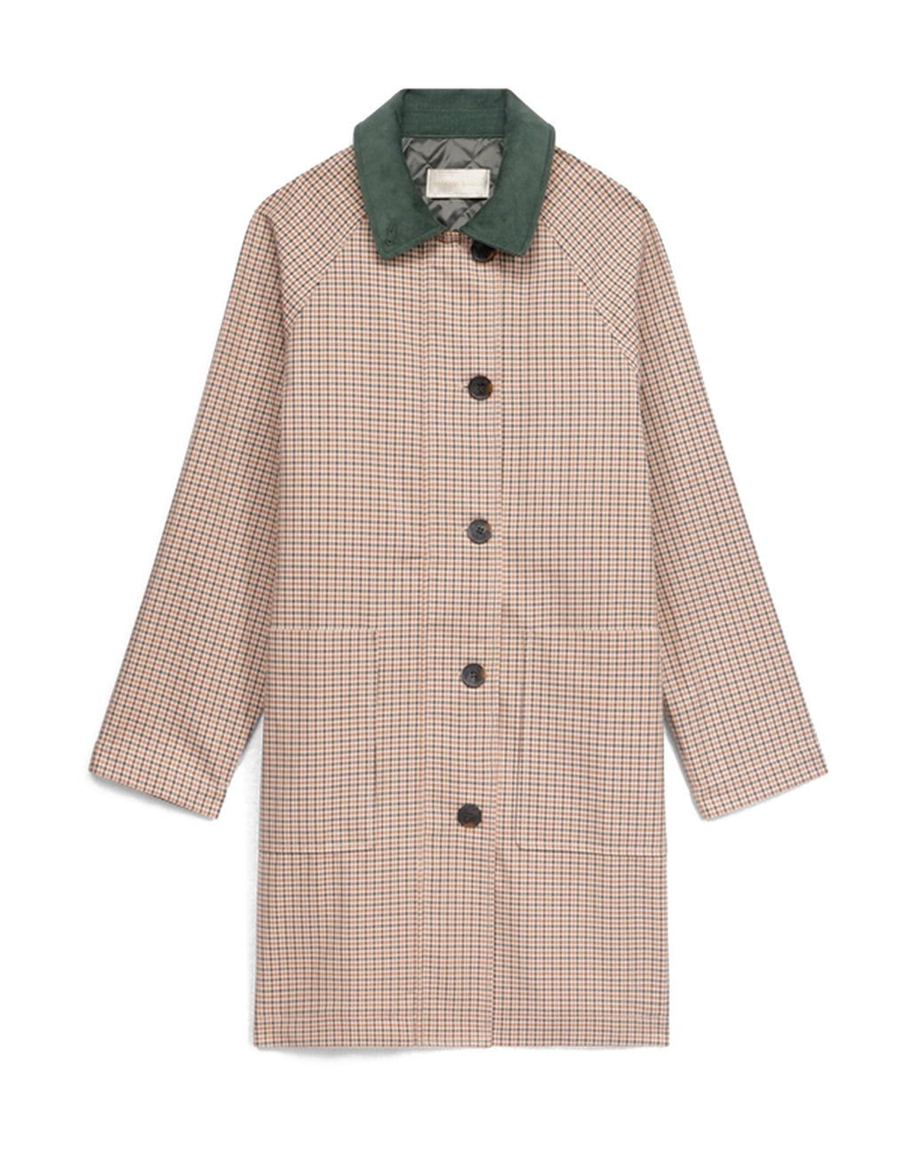 VANESSA BRUNO Impermeabile Glynis in Cotone Check