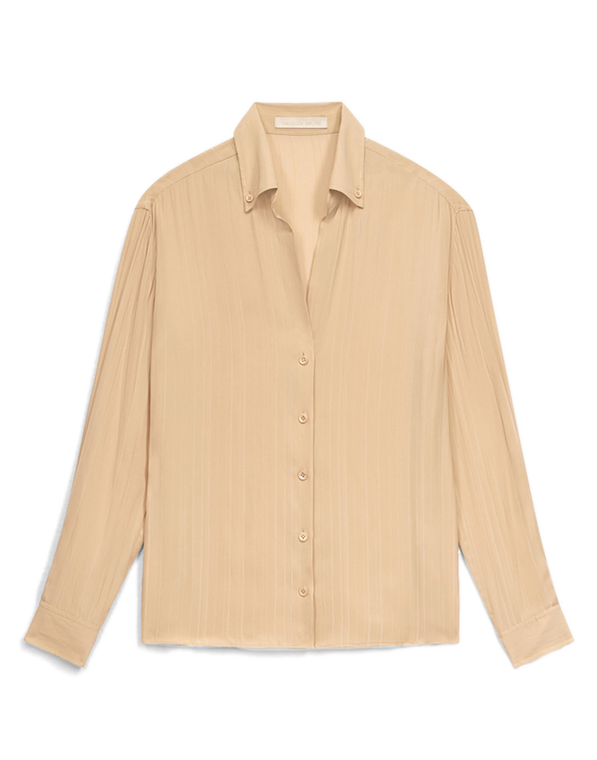 VANESSA BRUNO Druyat Camicia in Poliestere Riciclato Sand