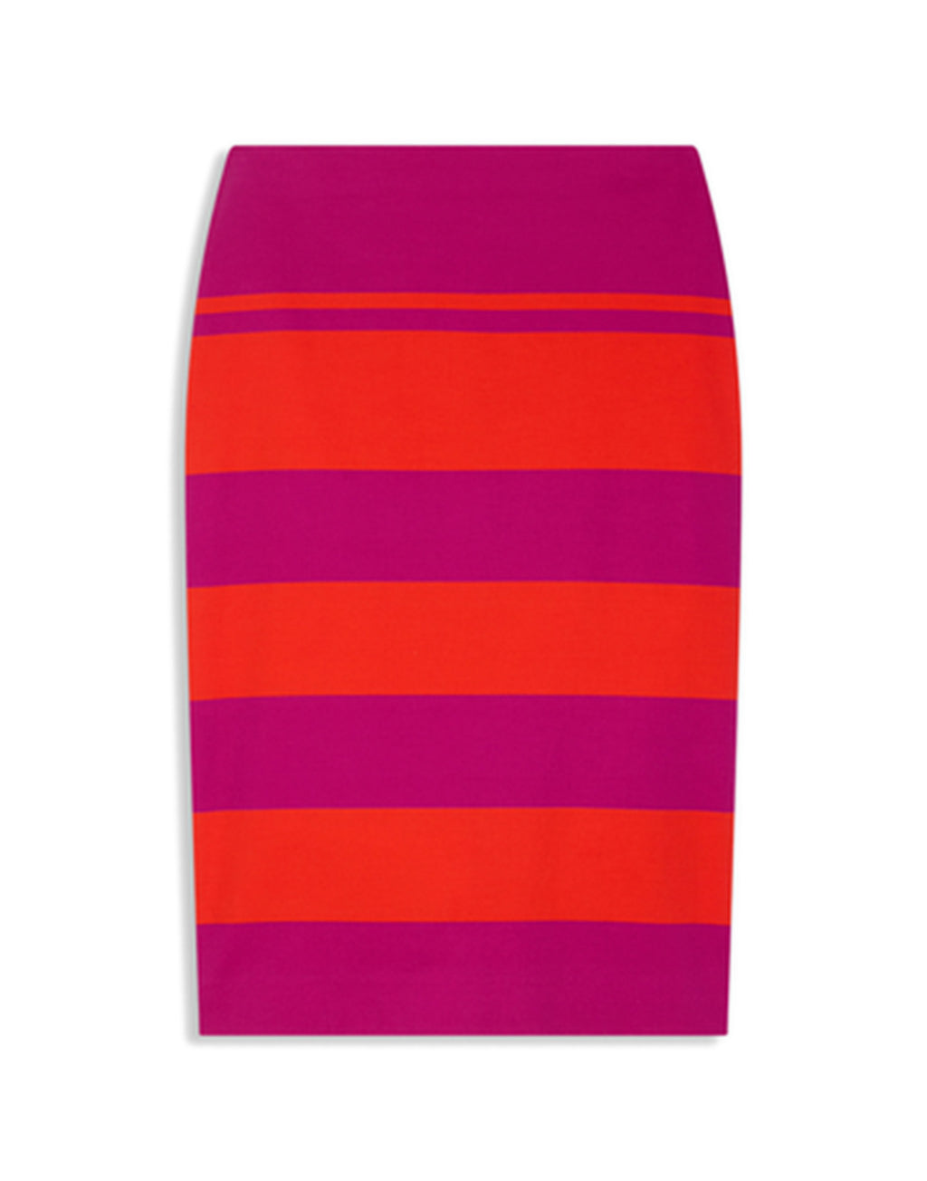 VANESSA BRUNO Gonna Midi a Righe in Cotone Multicolor