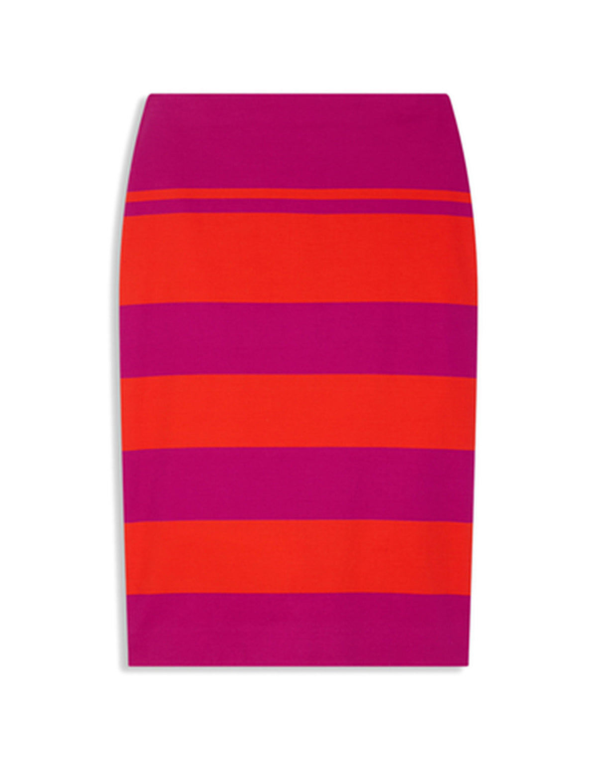 VANESSA BRUNO Gonna Midi a Righe in Cotone Multicolor