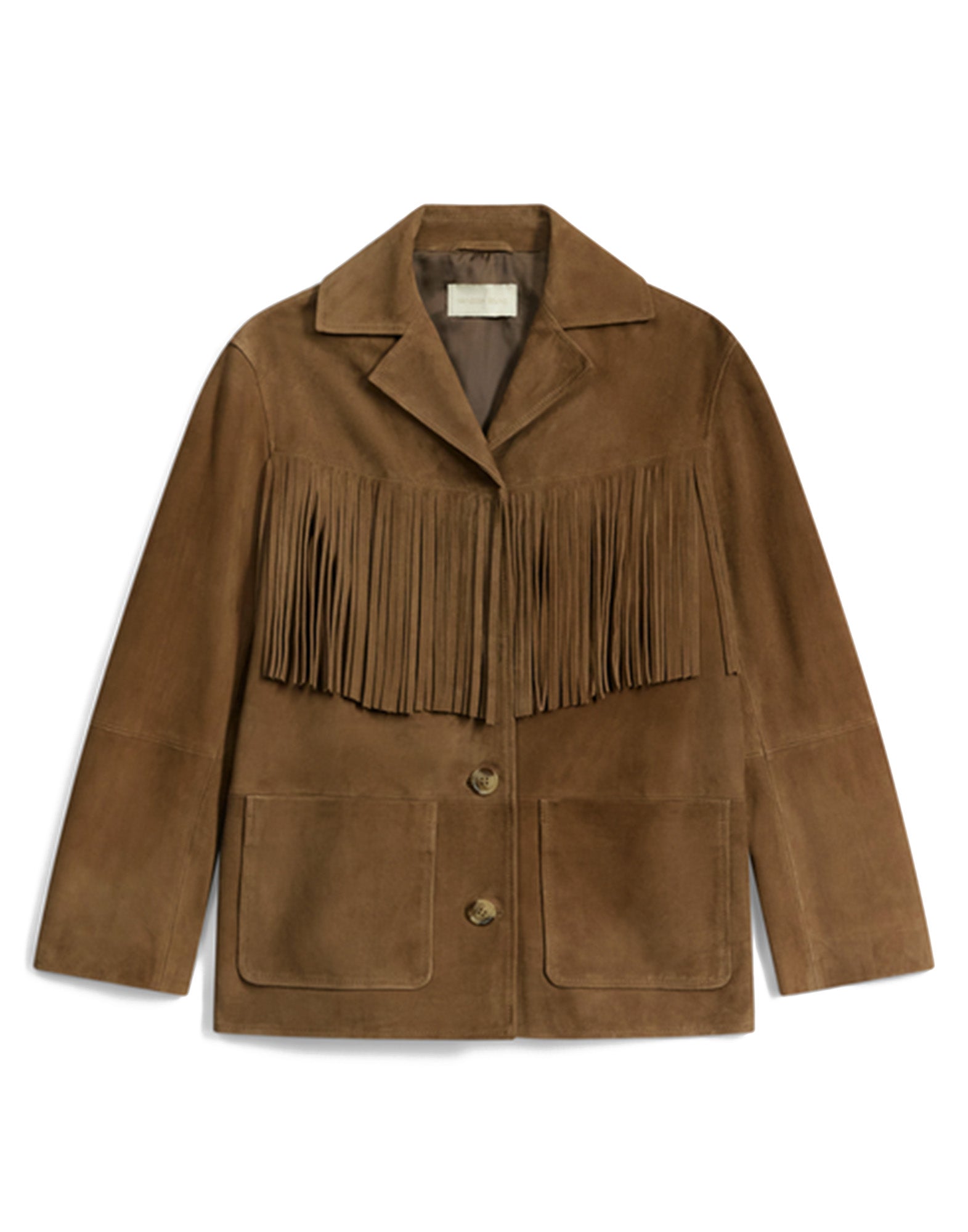 VANESSA BRUNO Giacca Galen in Pelle Scamosciata